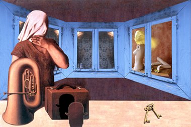 Giulio Montini  -  Omaggio a Magritte